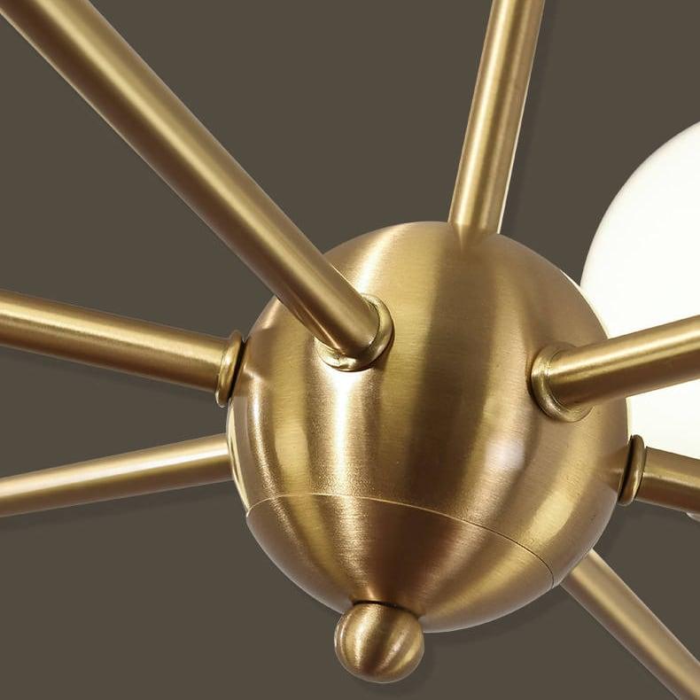 KATO / Brass Chandelier - Handle Shop Couture 