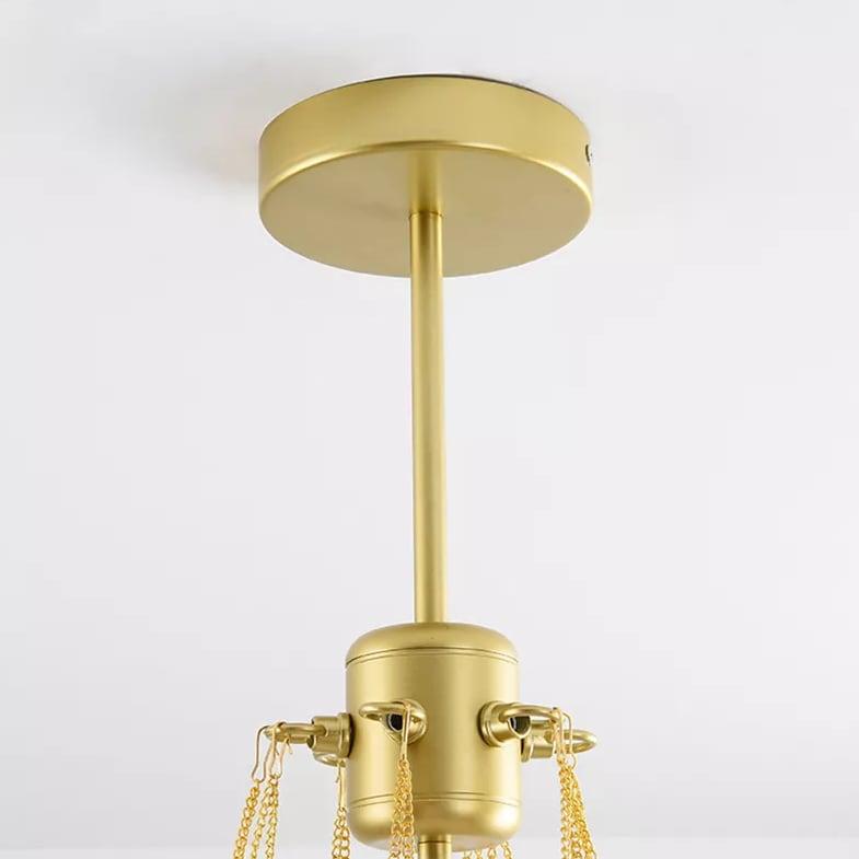 KUKLAH / Brass Chandelier - Handle Shop Couture 