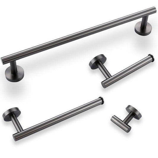 LEPA / BATHROOM HARDWARE SET / GUNMETAL GREY - Handle Shop Couture 