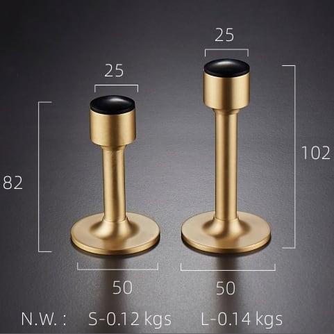 LINEA / BRASS DOOR STOP - Handle Shop Couture 