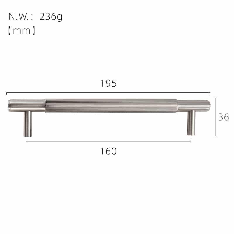 GOTHAM Solid Brass Handles - meraki.