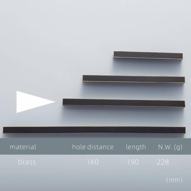 MARCUS / BRASS HANDLES / L-SHAPE - Handle Shop Couture 