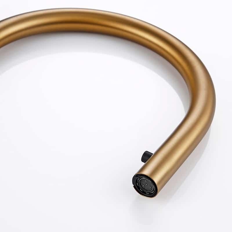 Maroussi / Single Lever Swivel Kitchen Mixer Tap - Handle Shop Couture 