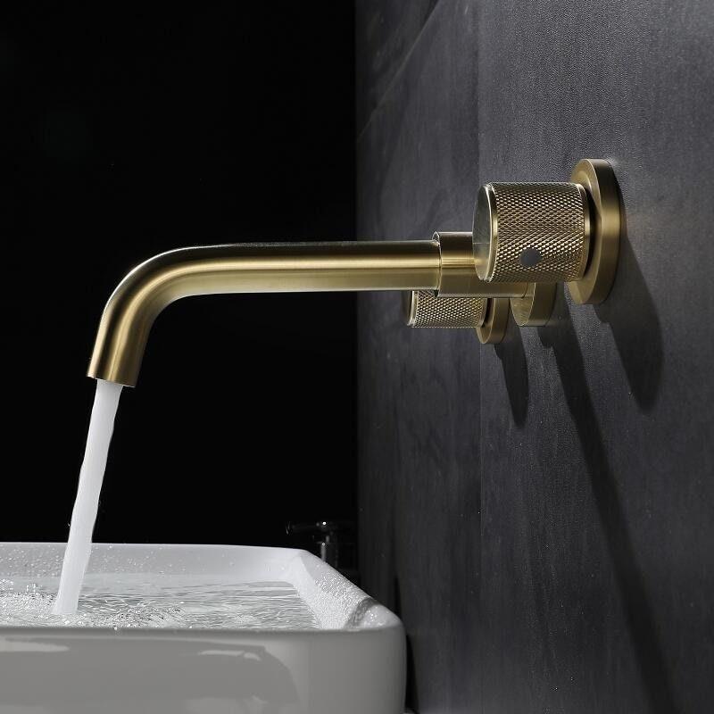 MIKO / Wall-Mounted Bathroom Faucet - Handle Shop Couture 