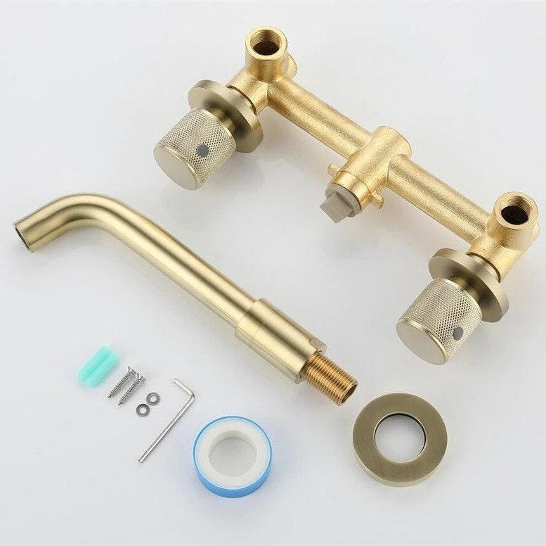 MIKO / Wall-Mounted Bathroom Faucet - Handle Shop Couture 