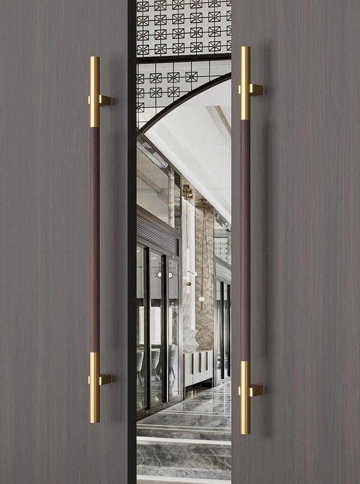 MYSTIK / Long Entrance Door Handles Push Pull - Handle Shop Couture 