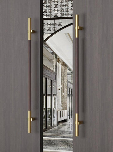 MYSTIK / Long Entrance Door Handles Push Pull - Handle Shop Couture 