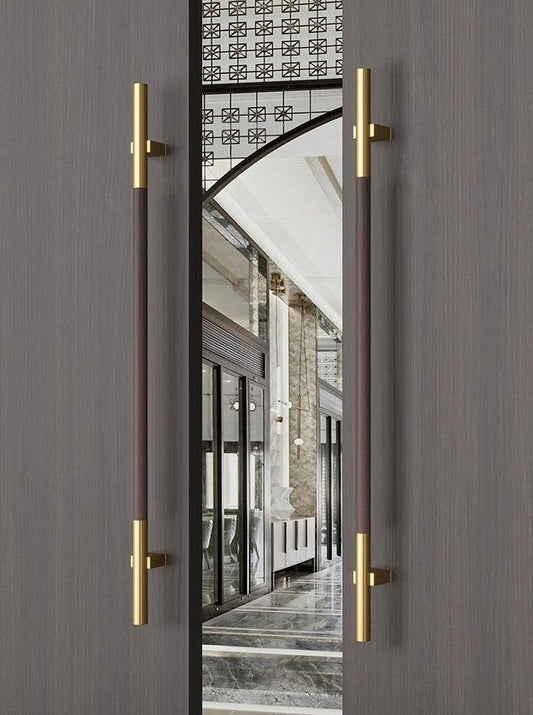 MYSTIK / Long Entrance Door Handles Push Pull - Handle Shop Couture 
