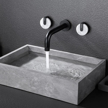 NIKO / Wall-Mounted Bathroom Faucet - Handle Shop Couture 