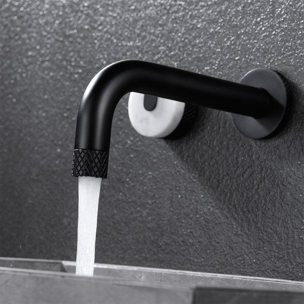 NIKO / Wall-Mounted Bathroom Faucet - Handle Shop Couture 