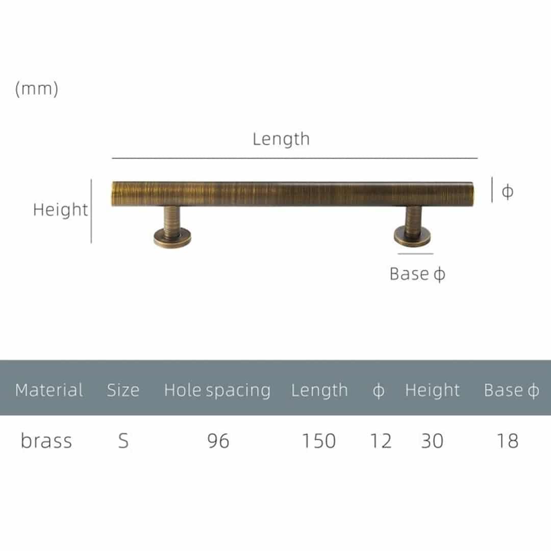 ÖSTERMALM / Solid Brass Handles - Handle Shop Couture 