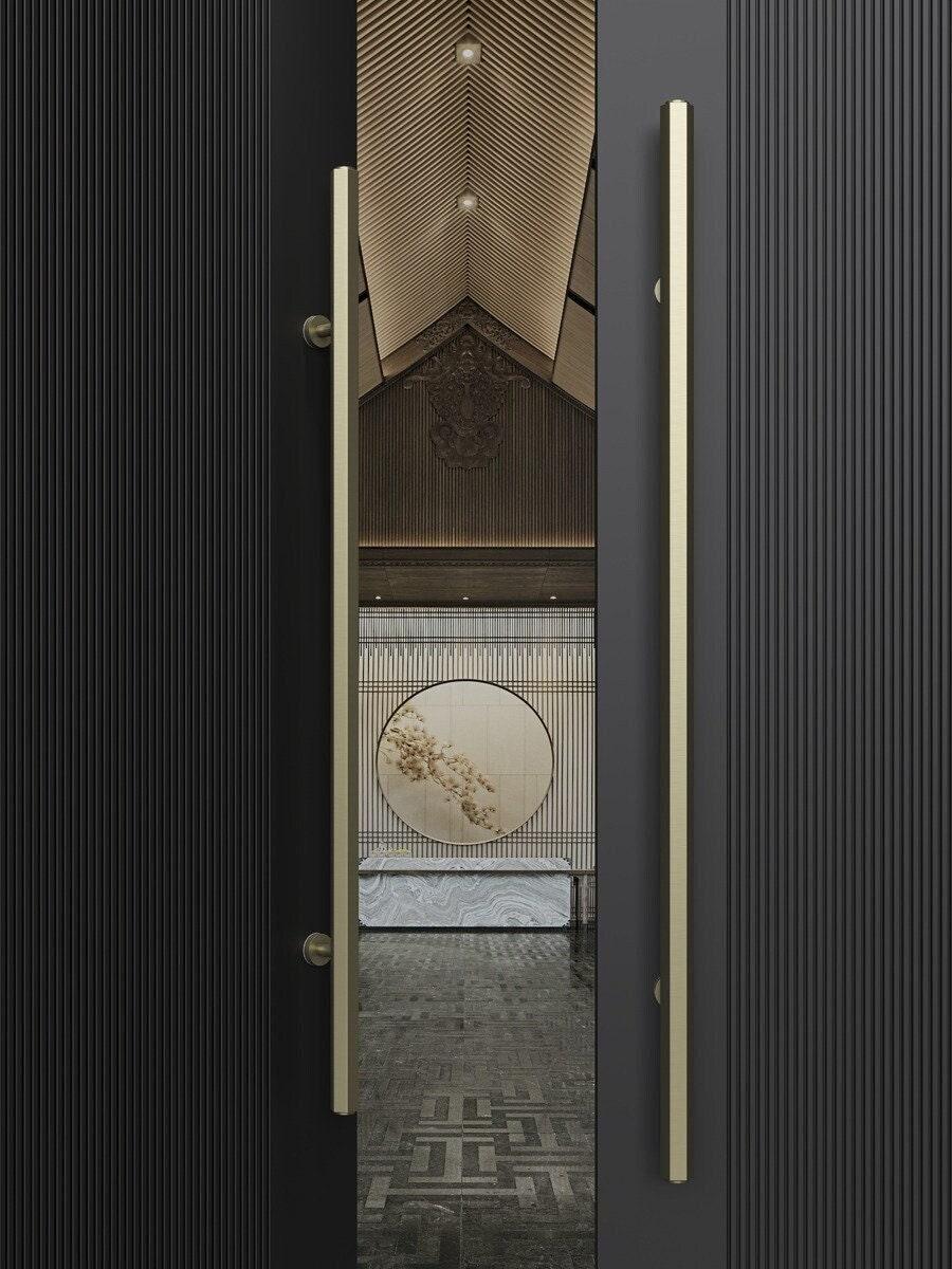 PALLO / Long Entrance Door Handles Push Pull - Handle Shop Couture 