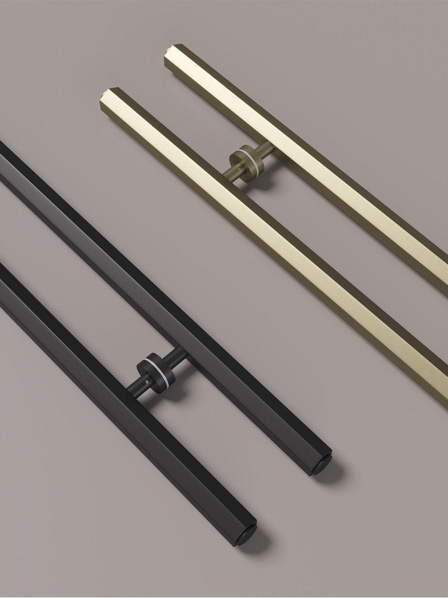 PALLO / Long Entrance Door Handles Push Pull - Handle Shop Couture 