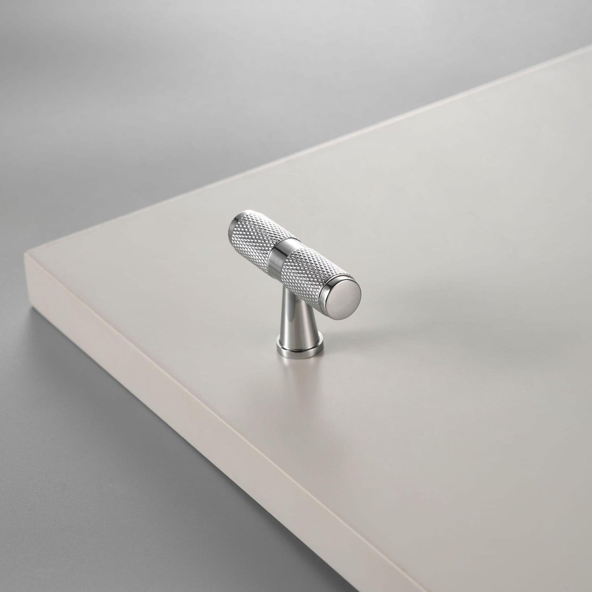 PORTA / SOLID BRASS KNURLED T-BAR - Handle Shop Couture 