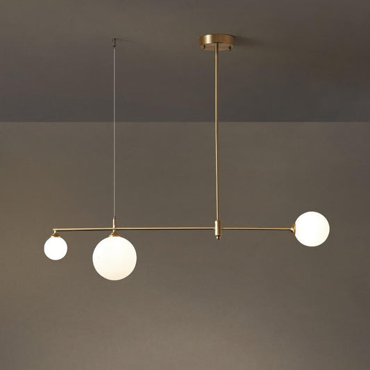 PRISMATICA / Brass Chandelier - Handle Shop Couture 