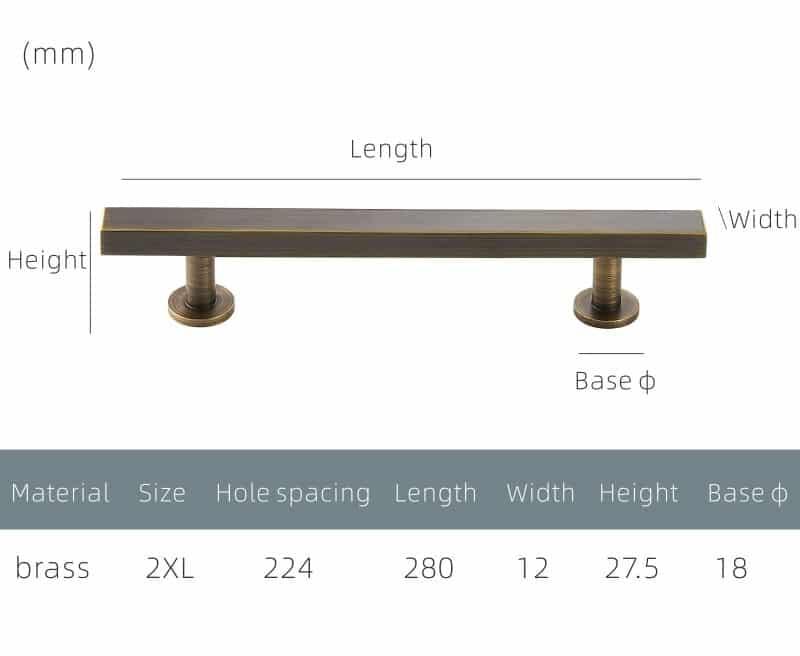 SOUNIO / SOLID BRASS HANDLES - Handle Shop Couture 