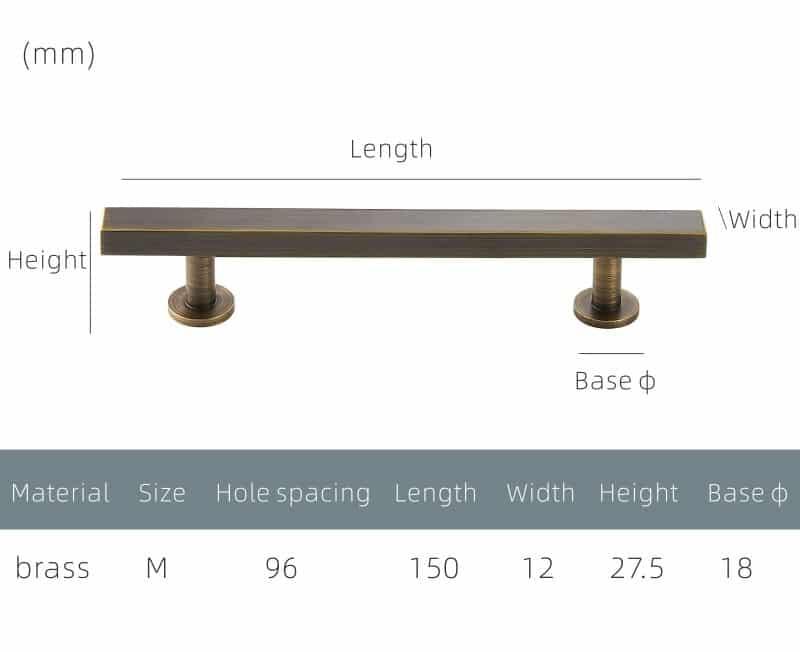 SOUNIO / SOLID BRASS HANDLES - Handle Shop Couture 