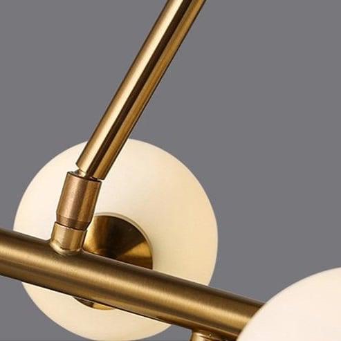 STROMA / Frosted Glass Chandelier - Handle Shop Couture 