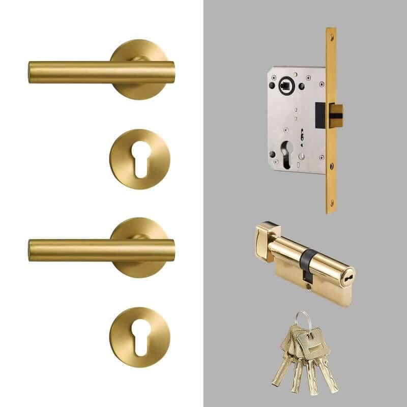 TONNI / SOLID BRASS / DOOR HANDLES - Handle Shop Couture 