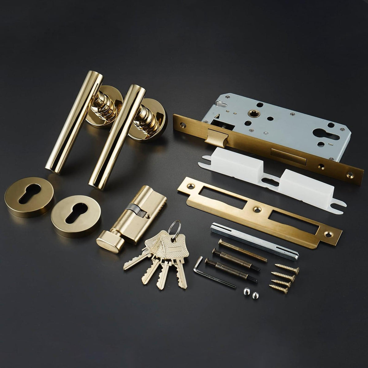TONNI / SOLID BRASS / DOOR HANDLES - Handle Shop Couture 
