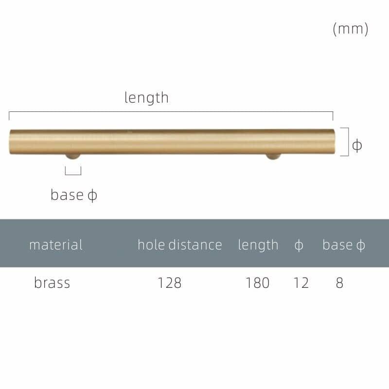 TRACY / Solid Brass Handles - Handle Shop Couture 