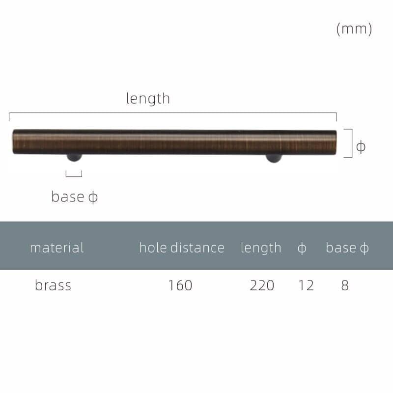 TRACY / Solid Brass Handles - Handle Shop Couture 