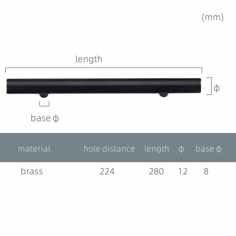 TRACY / Solid Brass Handles - Handle Shop Couture 