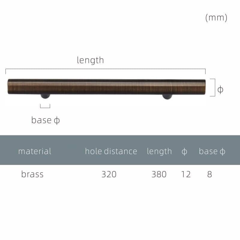 TRACY / Solid Brass Handles - Handle Shop Couture 