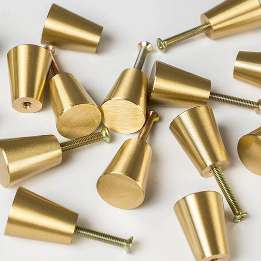 VERA / Solid Brass Knobs - Handle Shop Couture 
