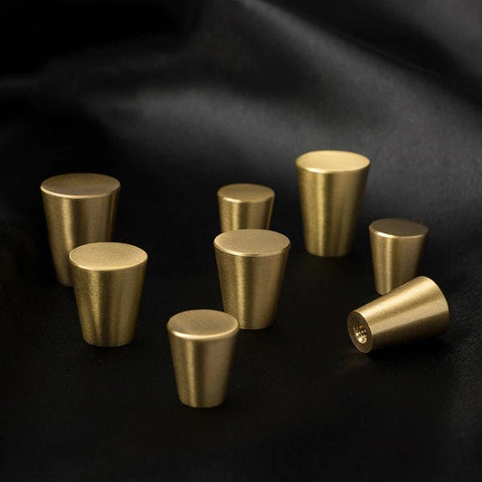 VERA / Solid Brass Knobs - Handle Shop Couture 
