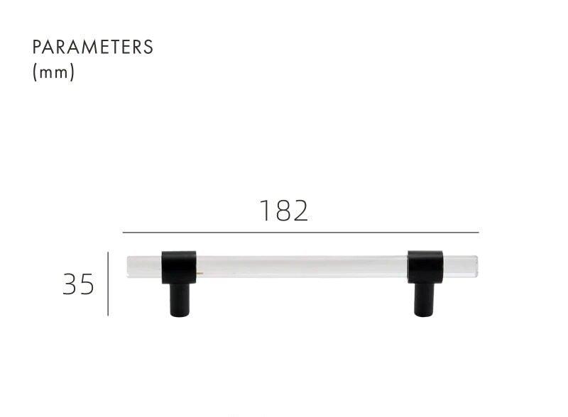 VITRE / ACRYLIC & BRASS HANDLES - Handle Shop Couture 