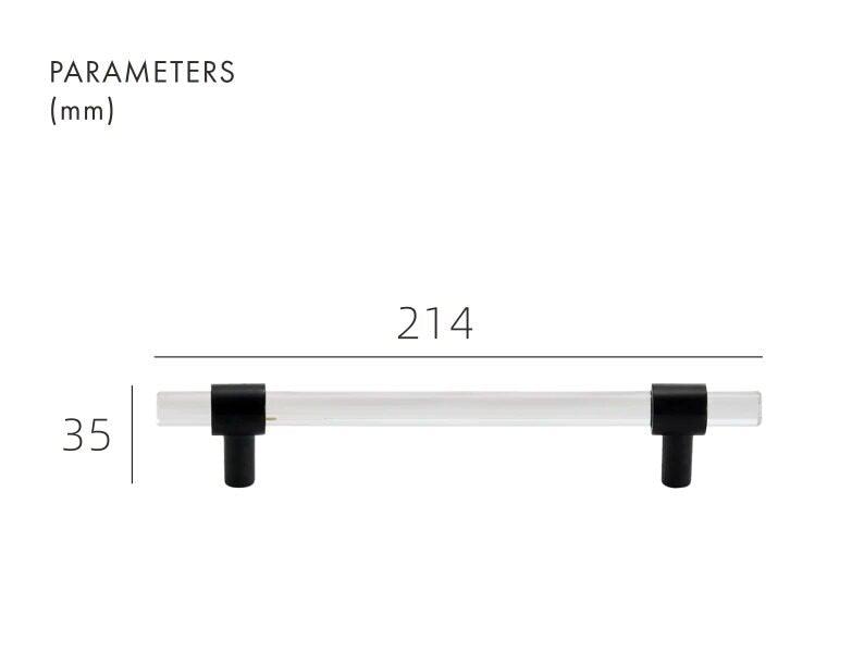 VITRE / ACRYLIC & BRASS HANDLES - Handle Shop Couture 