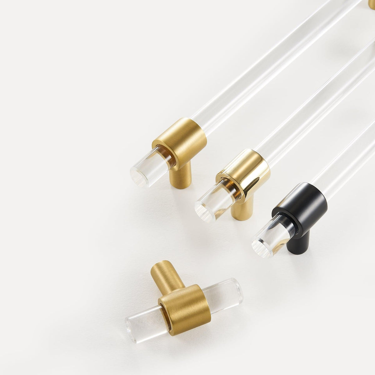 VITRE / ACRYLIC & BRASS HANDLES - Handle Shop Couture 