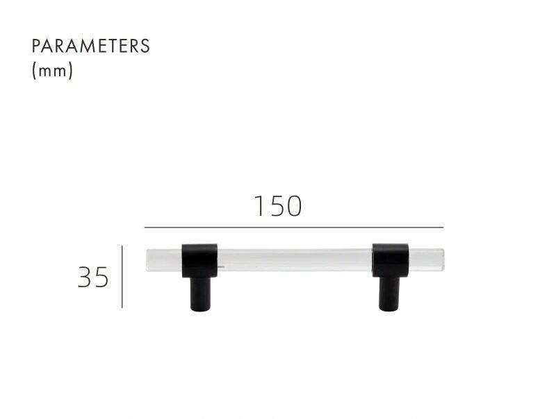 VITRE / ACRYLIC & BRASS HANDLES - Handle Shop Couture 